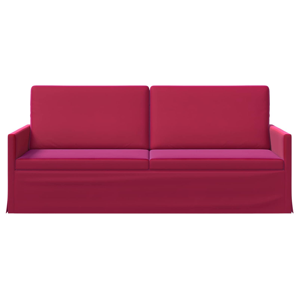 Sofa za 3 osobe Vinska crvena 190 x 81 x 82 cm Baršun