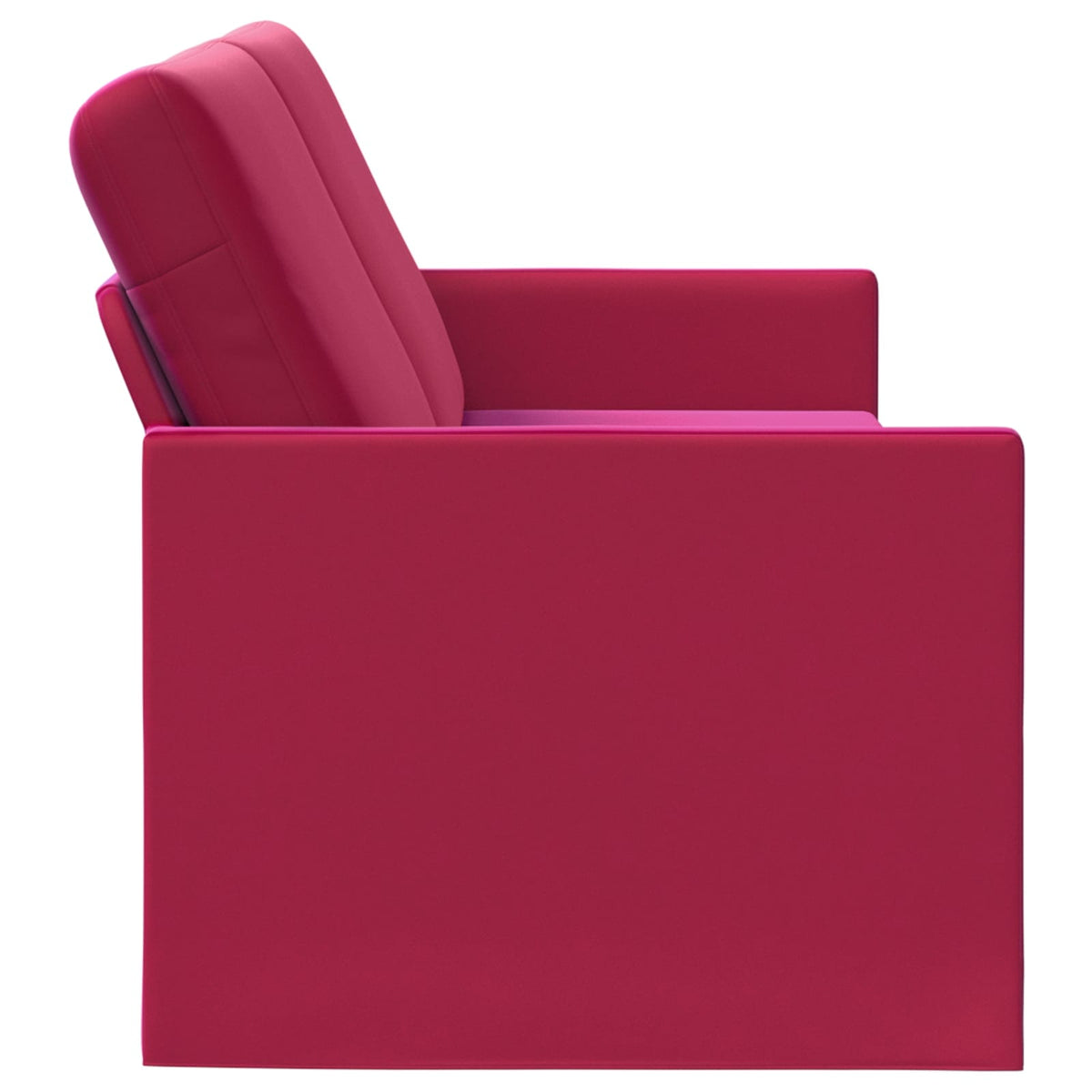 Sofa za 3 osobe Vinska crvena 190 x 81 x 82 cm Baršun