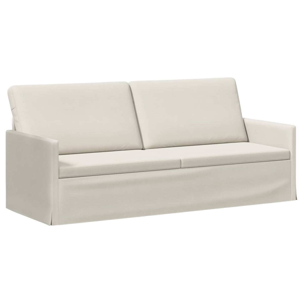 Sofa za 3 osobe Krem 190 x 81 x 82 cm Baršun