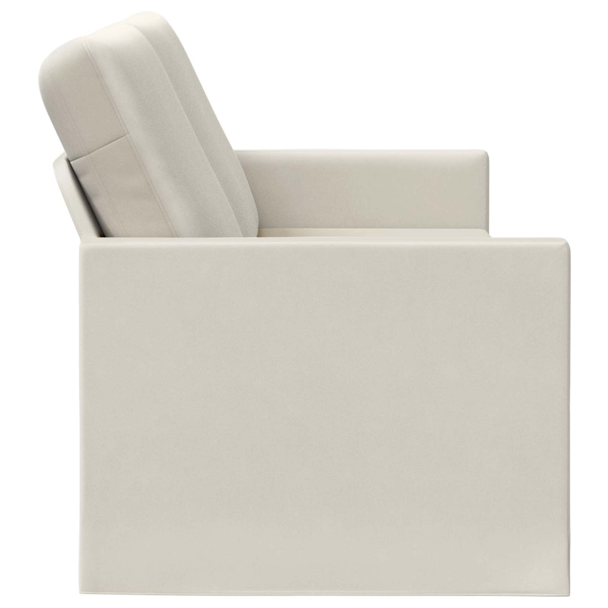 Sofa za 3 osobe Krem 190 x 81 x 82 cm Baršun