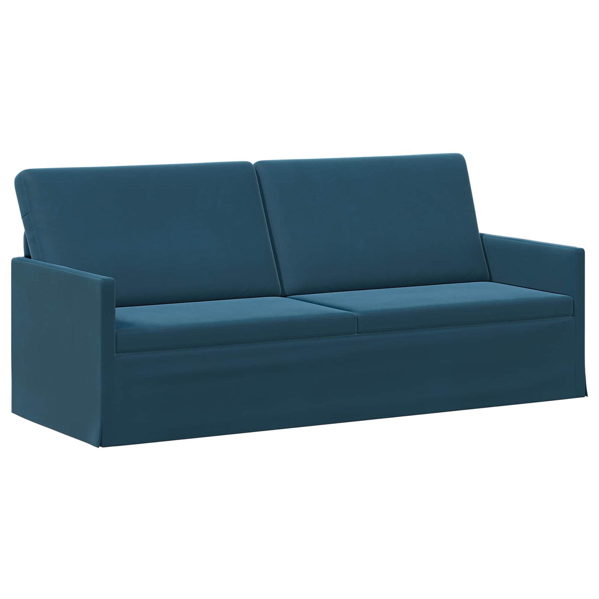 Sofa za 3 osobe Plava 190 x 81 x 82 cm Baršun