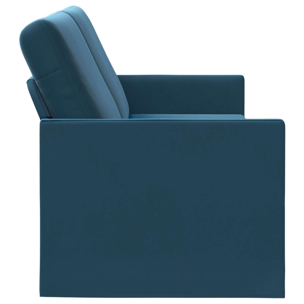 Sofa za 3 osobe Plava 190 x 81 x 82 cm Baršun