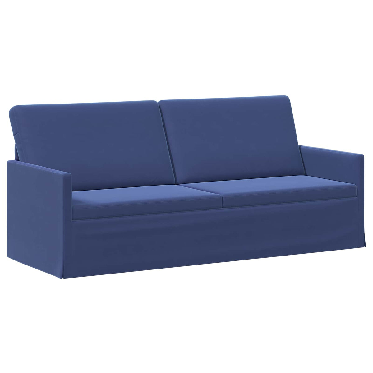Sofa za 3 osobe Policijska plava 190 x 81 x 82 cm Baršun