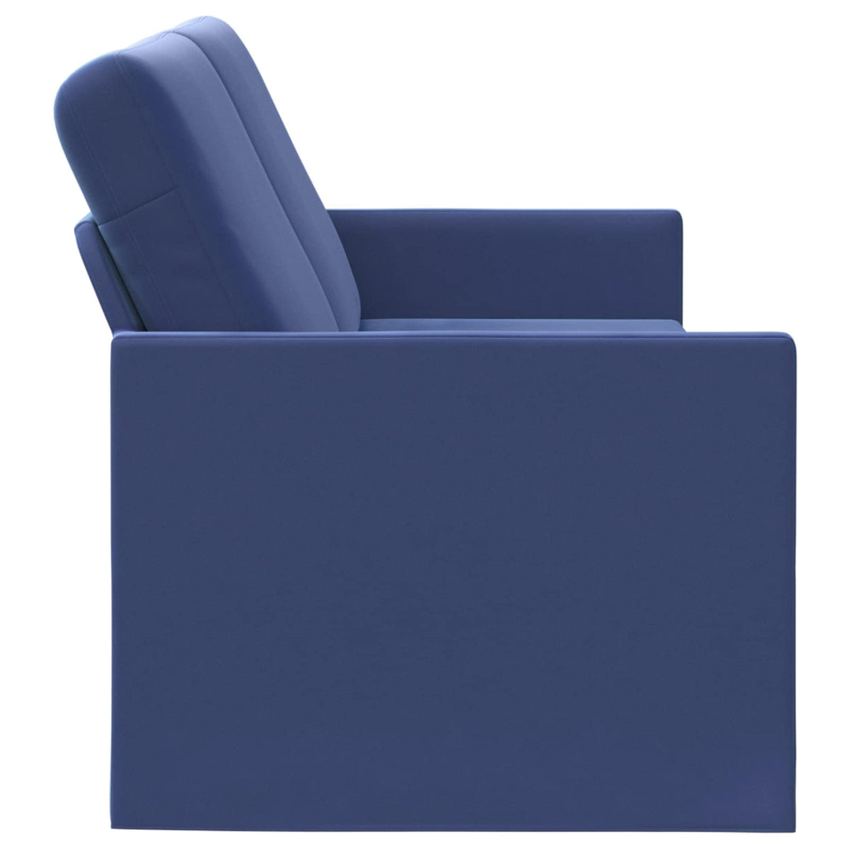 Sofa za 3 osobe Policijska plava 190 x 81 x 82 cm Baršun