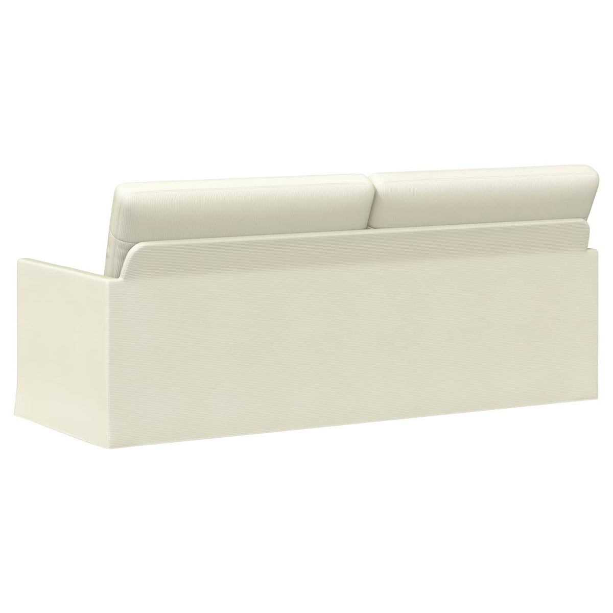Sofa za 3 osobe Krem 190 x 81 x 82 cm Kordura tekstil