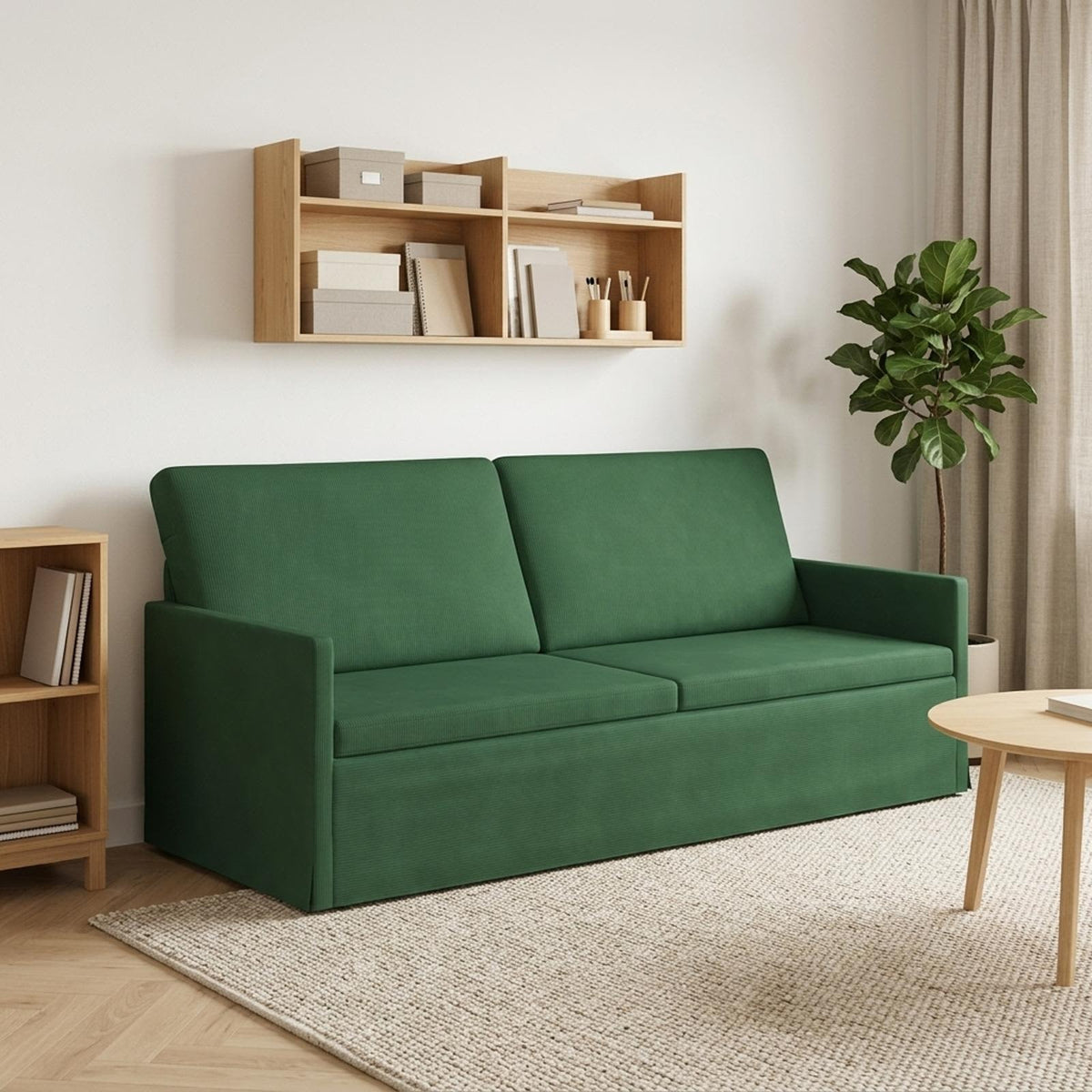 Sofa za 3 osobe Jungle zelena 190 x 81 x 82 cm Kordura tekstil