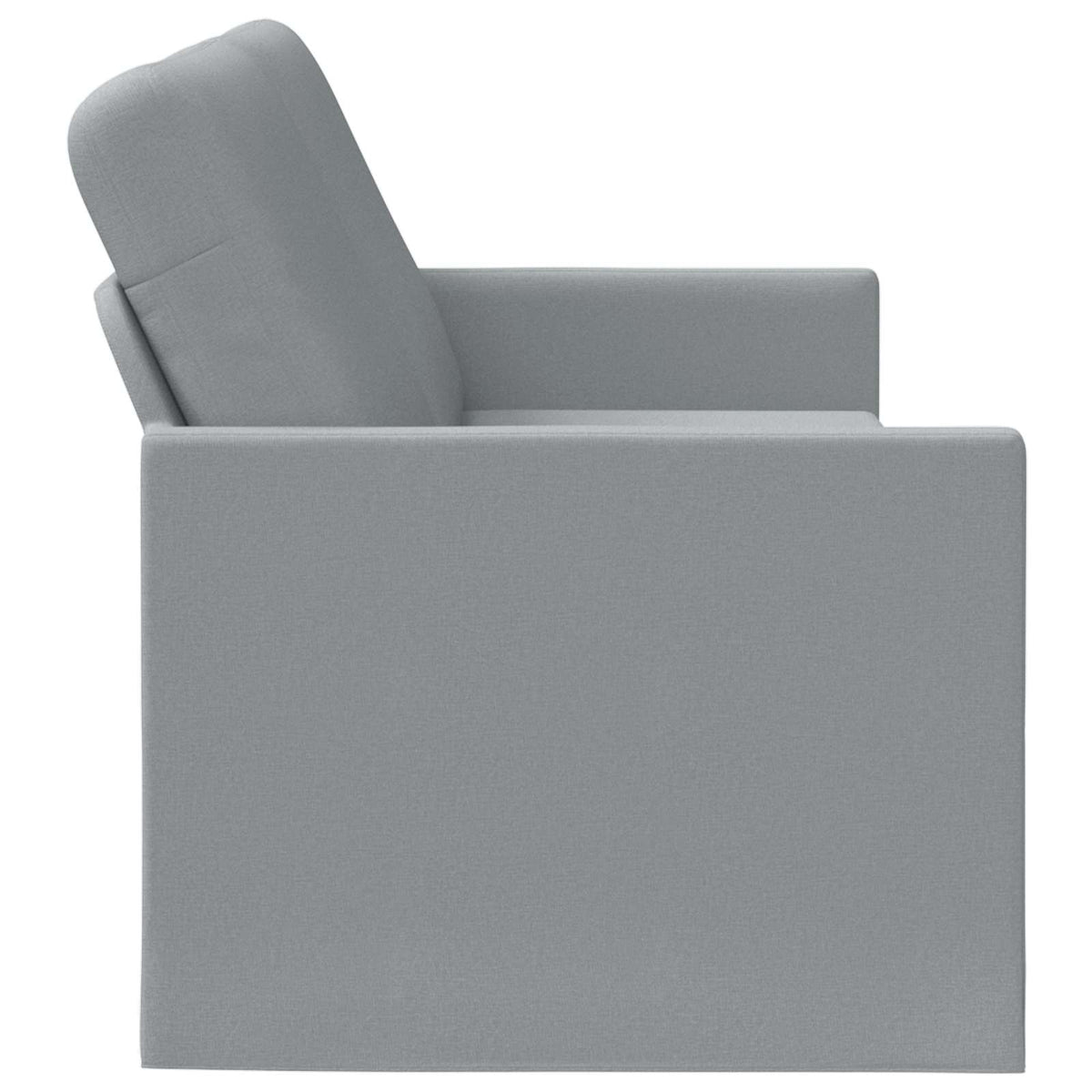 Sofa za 3 osobe Svjetlosiva 220 x 81 x 82 cm Tkanina