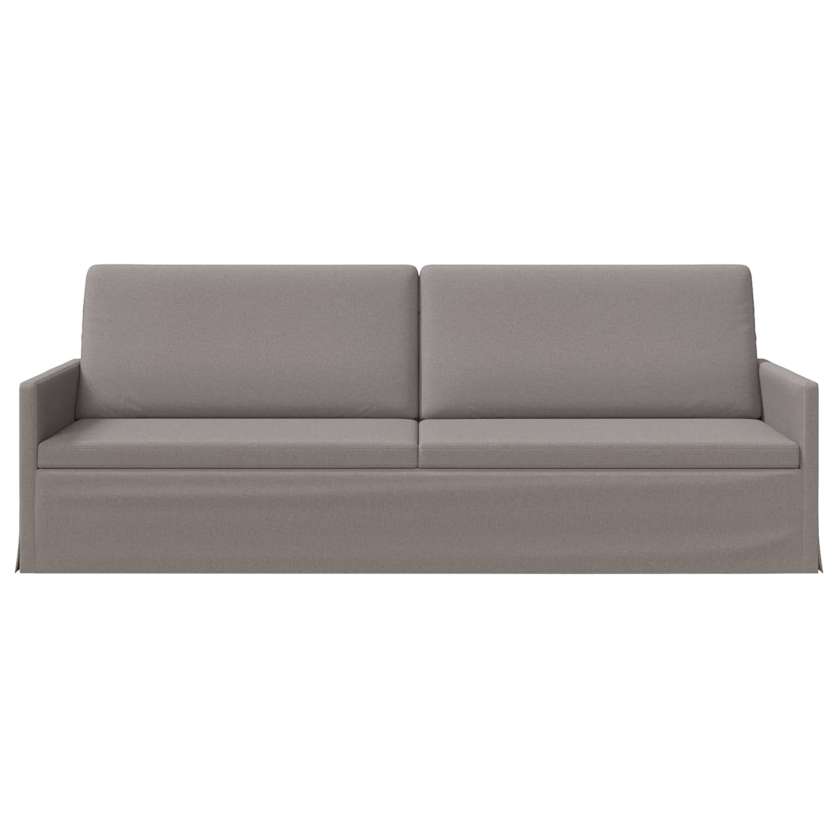 Sofa za 3 osobe Sivosmeđa 220 x 81 x 82 cm Tkanina