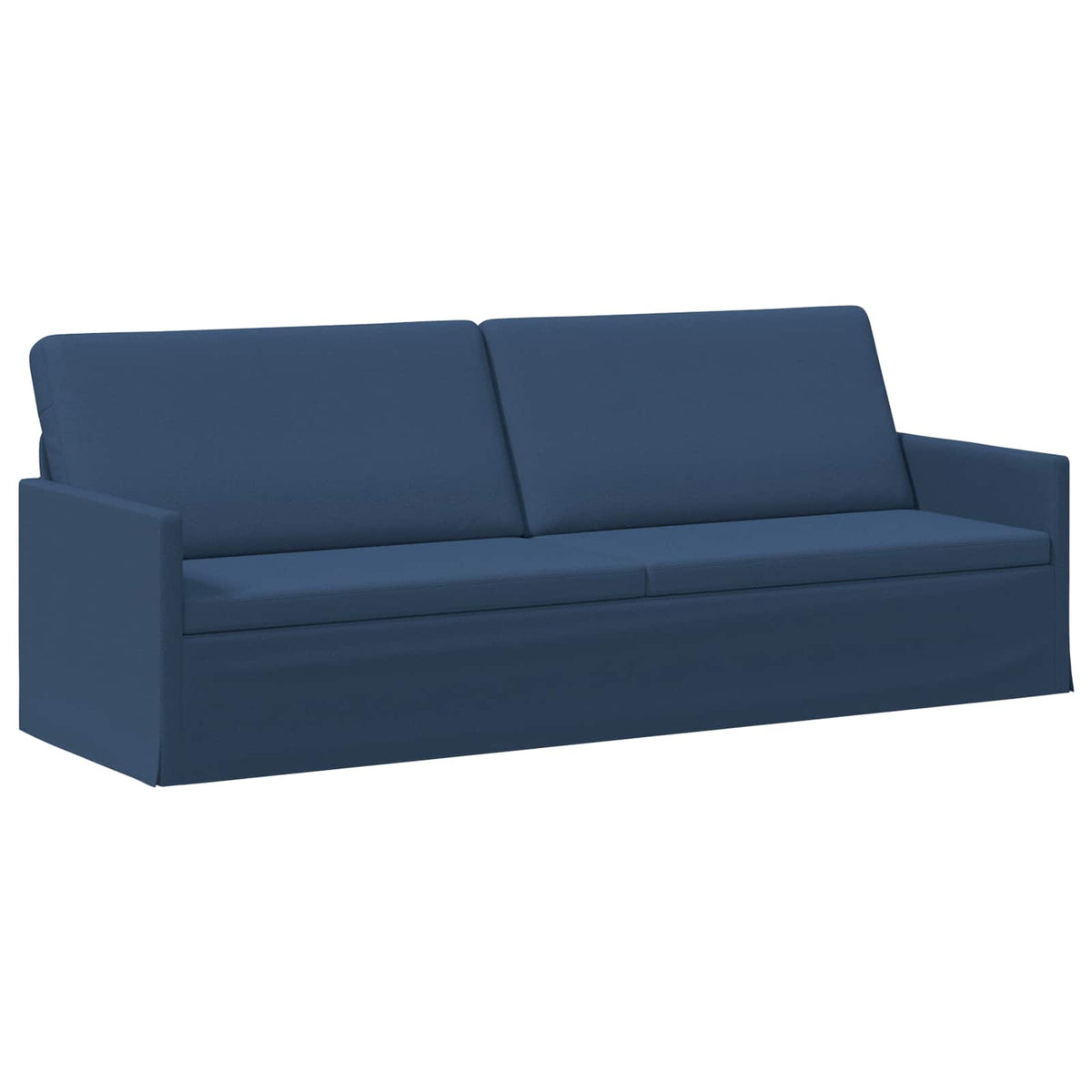 Sofa za 3 osobe Plava 220 x 81 x 82 cm Tkanina