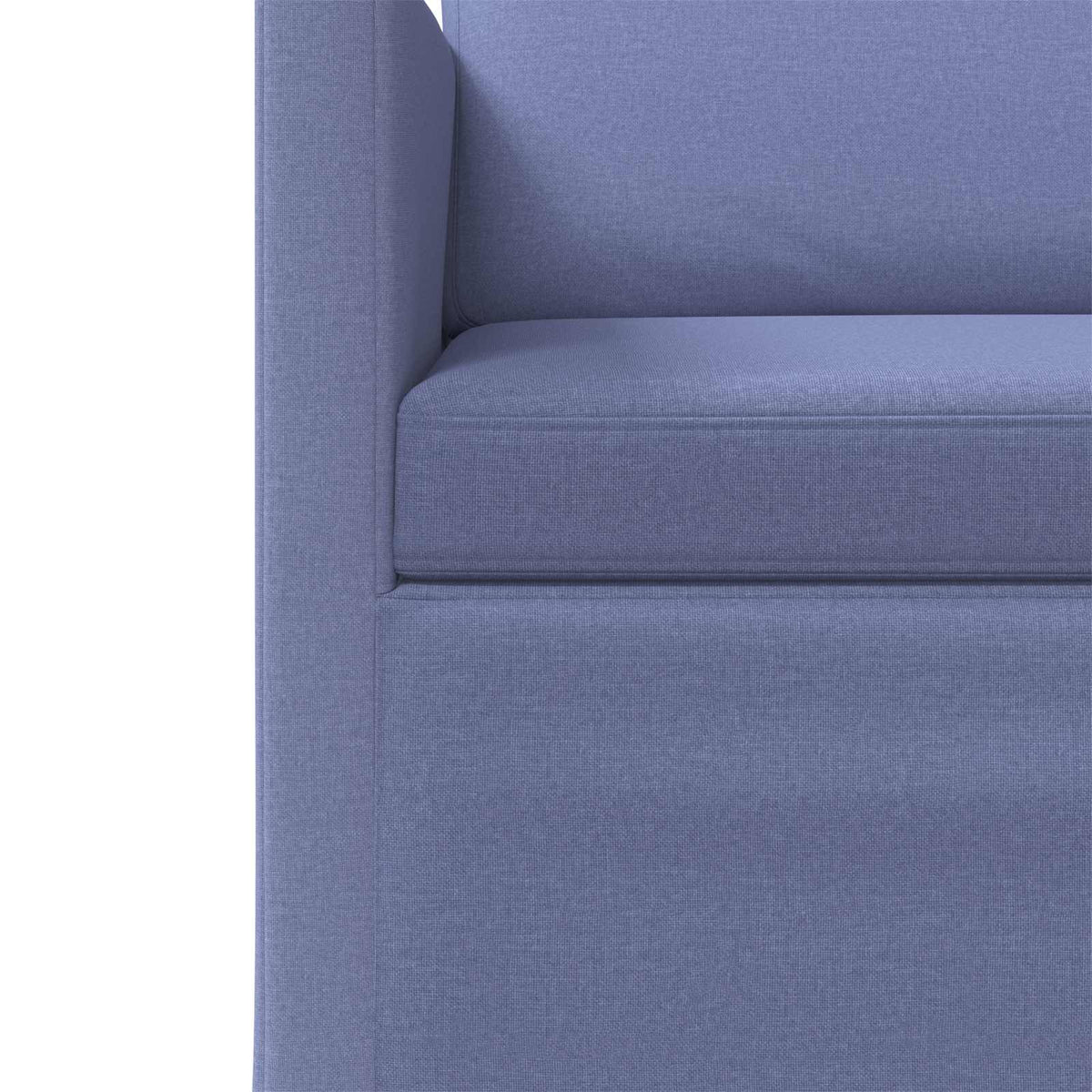 Sofa za 3 osobe Traper plava 220 x 81 x 82 cm Tkanina
