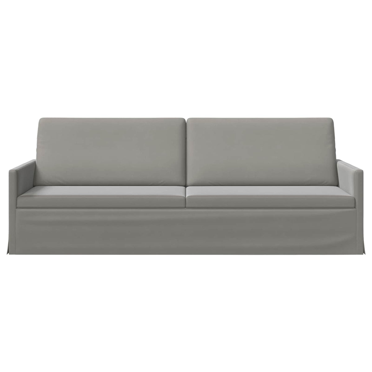 Sofa za 3 osobe Svjetlosiva 220 x 81 x 82 cm Baršun