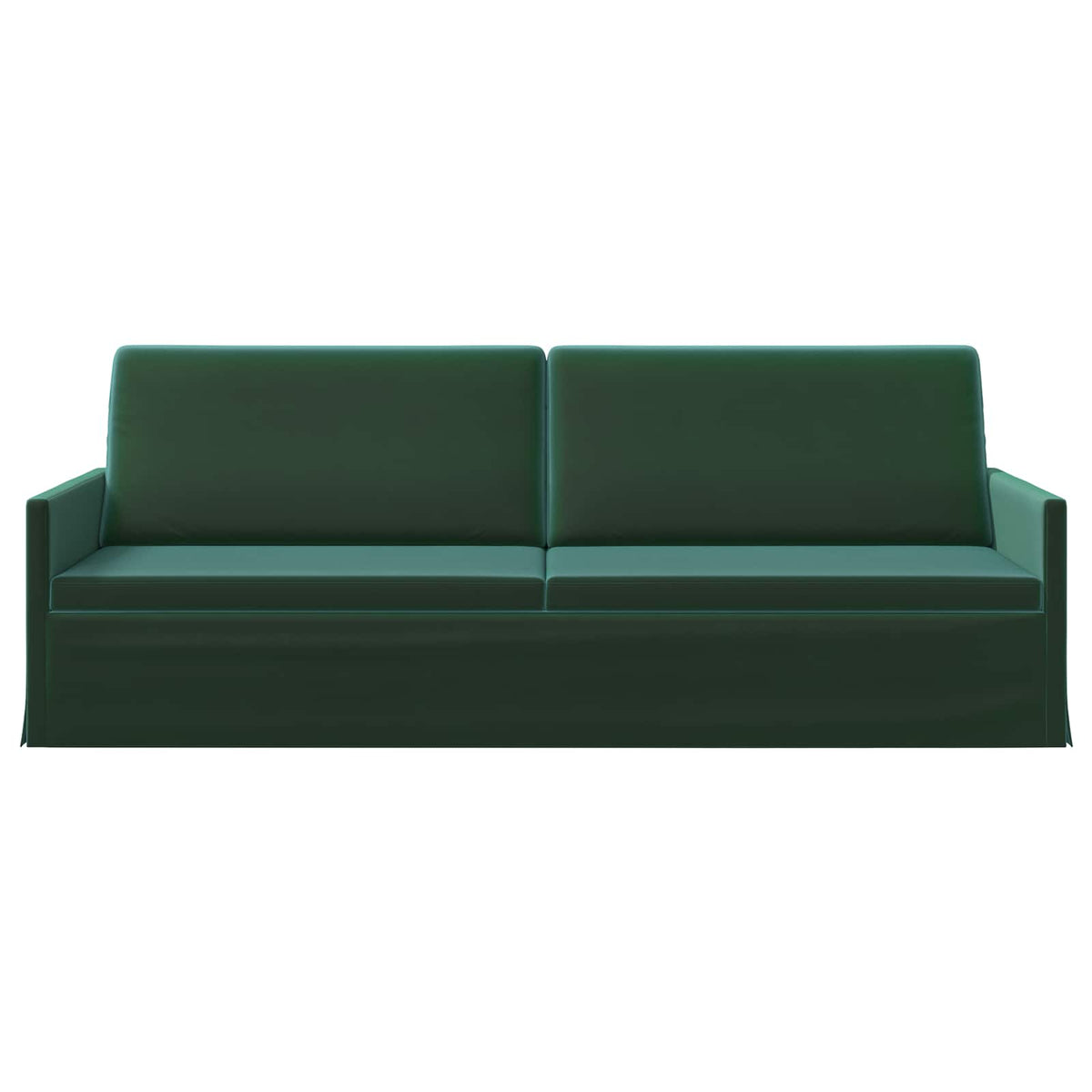 Sofa za 3 osobe Tamnozelena 220 x 81 x 82 cm Baršun