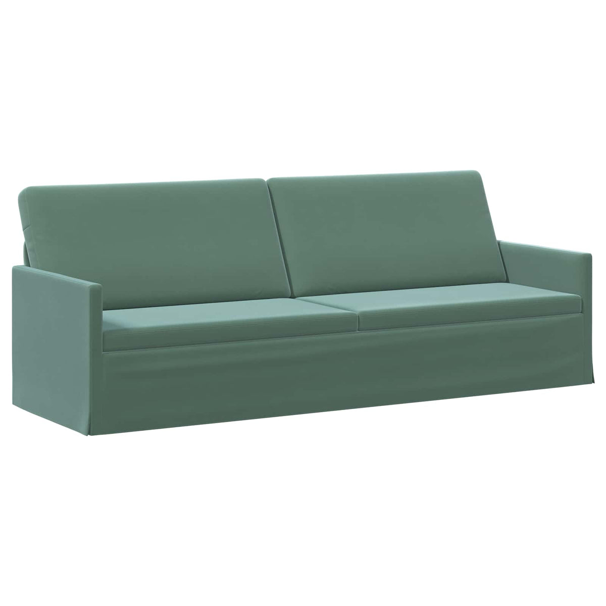 Sofa za 3 osobe Morska zelena 220 x 81 x 82 cm Baršun
