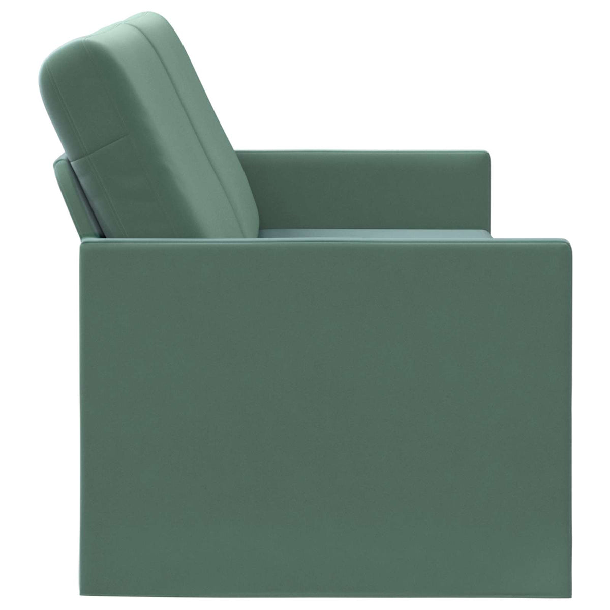 Sofa za 3 osobe Morska zelena 220 x 81 x 82 cm Baršun
