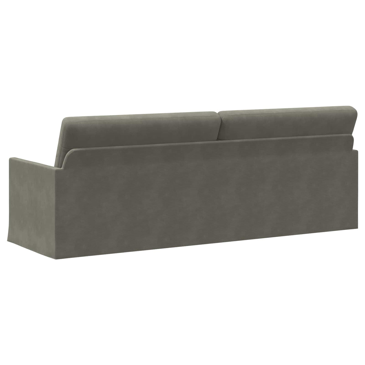 Sofa za 3 osobe Svjetlosiva 220 x 81 x 82 cm Kordura tekstil