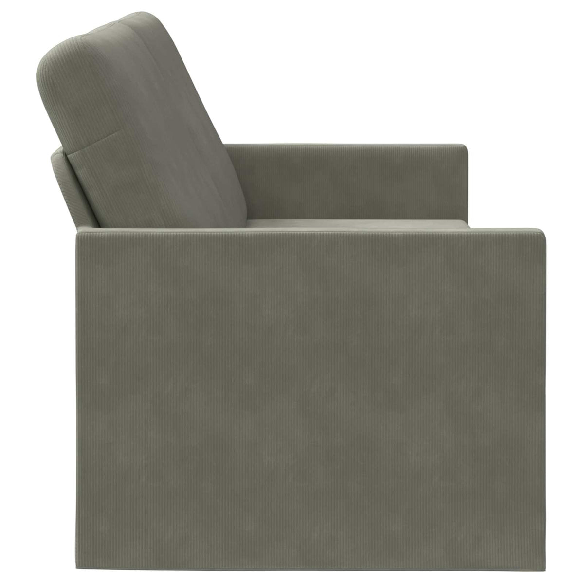Sofa za 3 osobe Svjetlosiva 220 x 81 x 82 cm Kordura tekstil