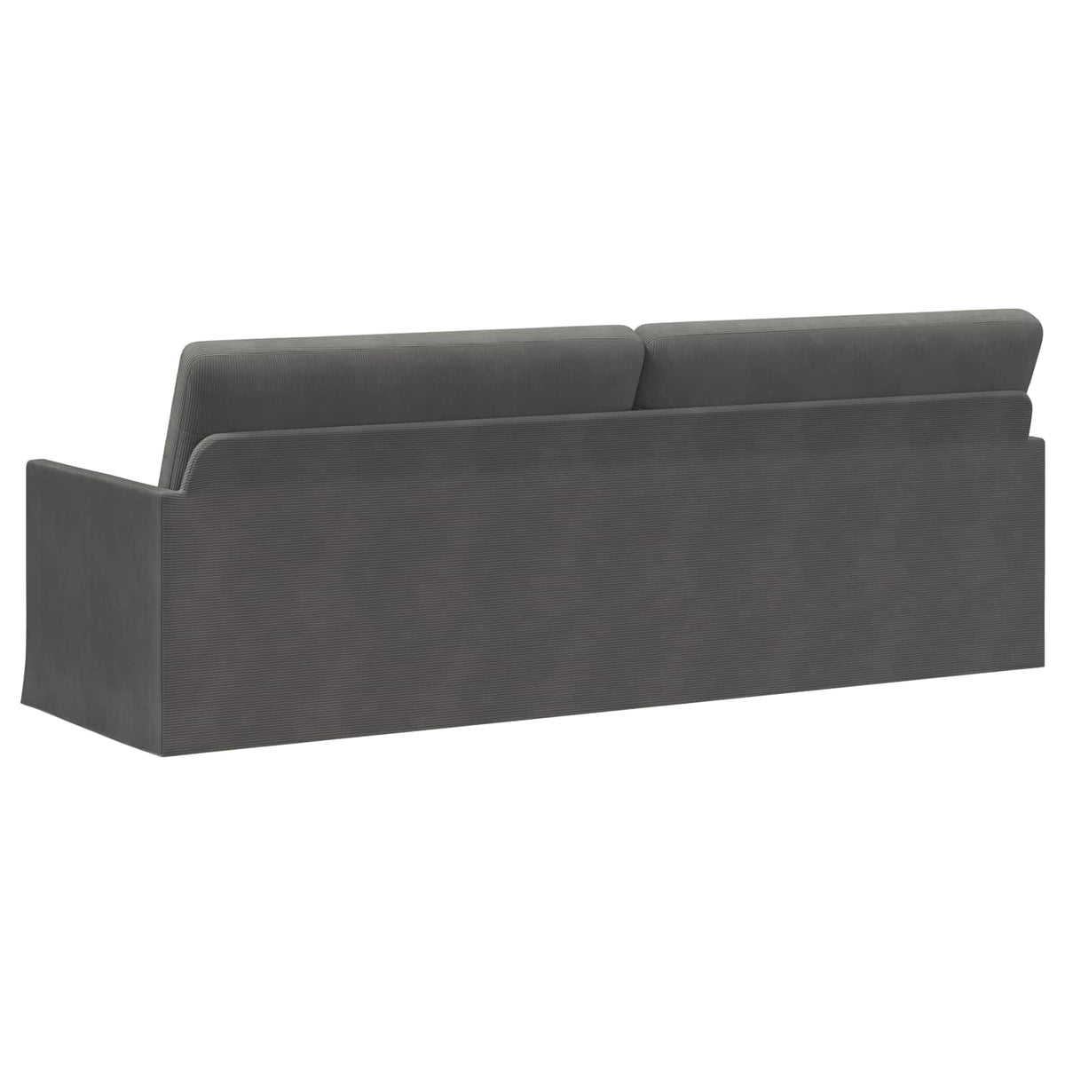 Sofa za 3 osobe Tamnosiva 220 x 81 x 82 cm Kordura tekstil