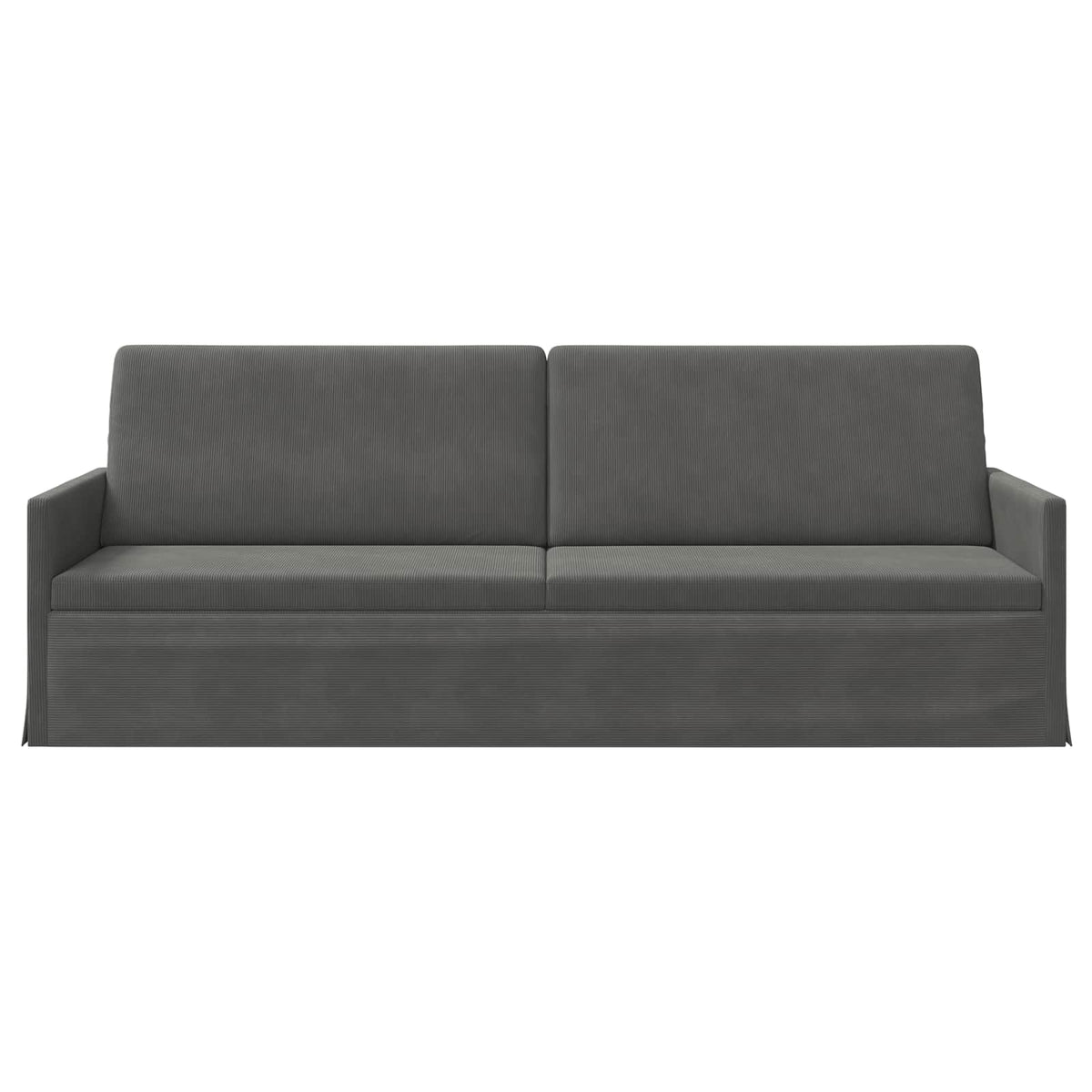 Sofa za 3 osobe Tamnosiva 220 x 81 x 82 cm Kordura tekstil