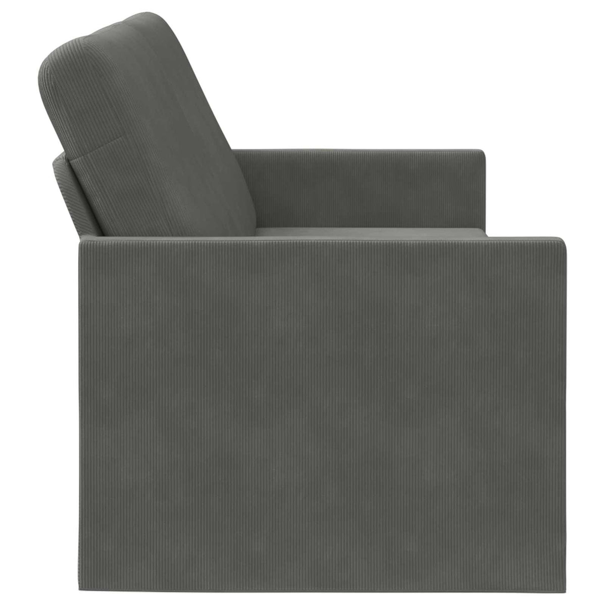 Sofa za 3 osobe Tamnosiva 220 x 81 x 82 cm Kordura tekstil