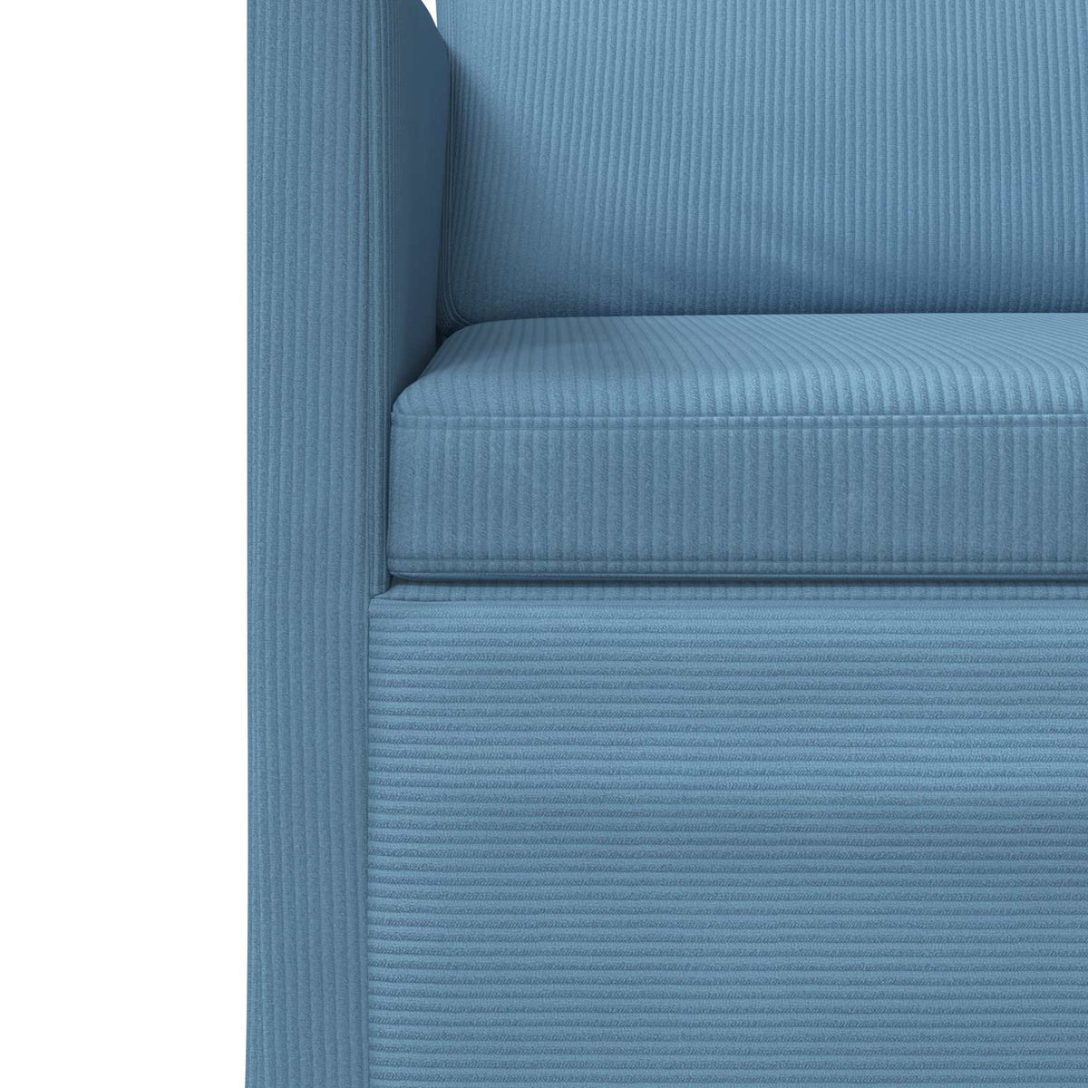 Sofa za 3 osobe Plava 220 x 81 x 82 cm Kordura tekstil