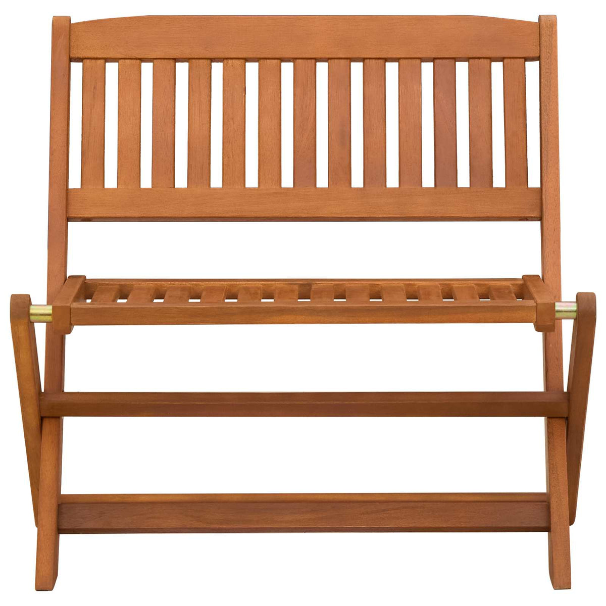 Klupa za djecu Smeđa 61 x 38 x 57 cm Čvrsto drvo eukaliptusa