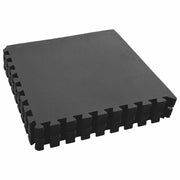 Podloga za bazen 12 pcs Crna 4,32 ㎡ EVA pjenasti materijal