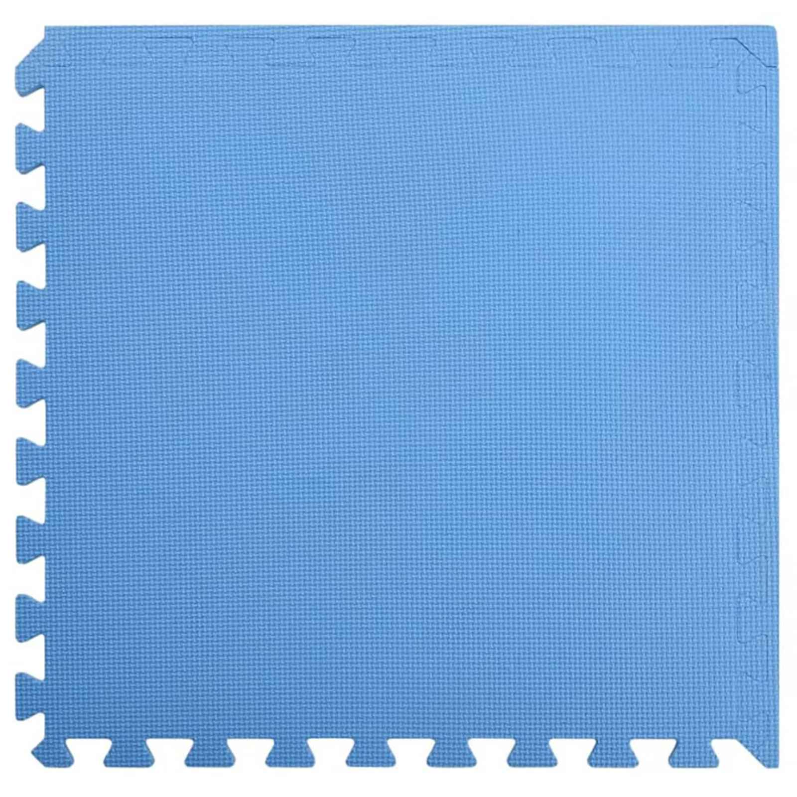 Podloga za bazen 12 pcs Plava 4,32 ㎡ EVA pjenasti materijal