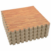Podloga za bazen 24 pcs boja drva 8,64 ㎡ EVA pjenasti materijal