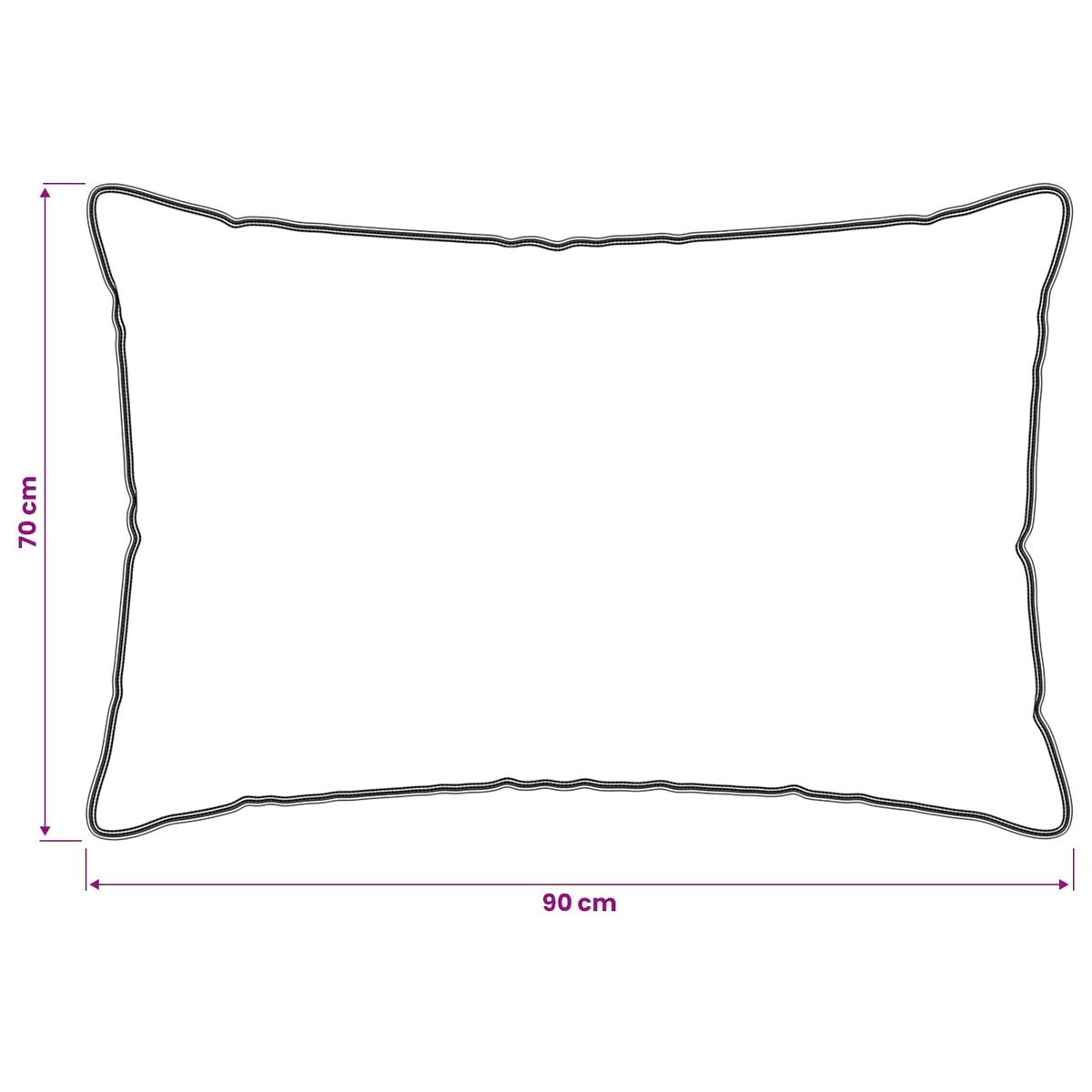 Set deka 2 kom. 155 x 220 cm Sve sezone Kapok vlakno Bež