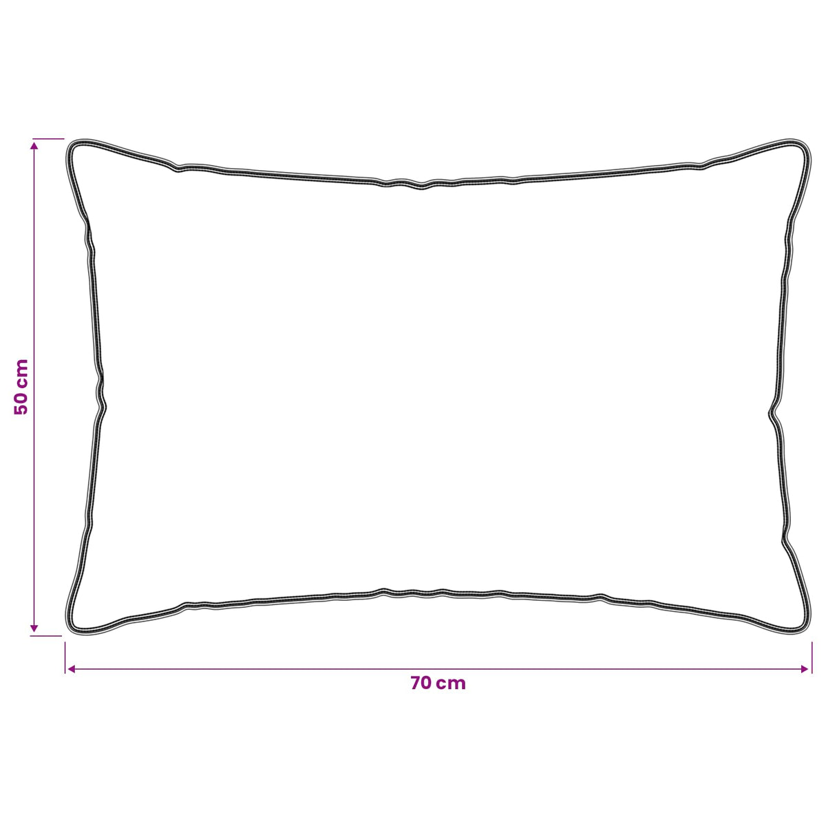 Set deka 2 kom. 155 x 220 cm Sve sezone Kapok vlakno Bež