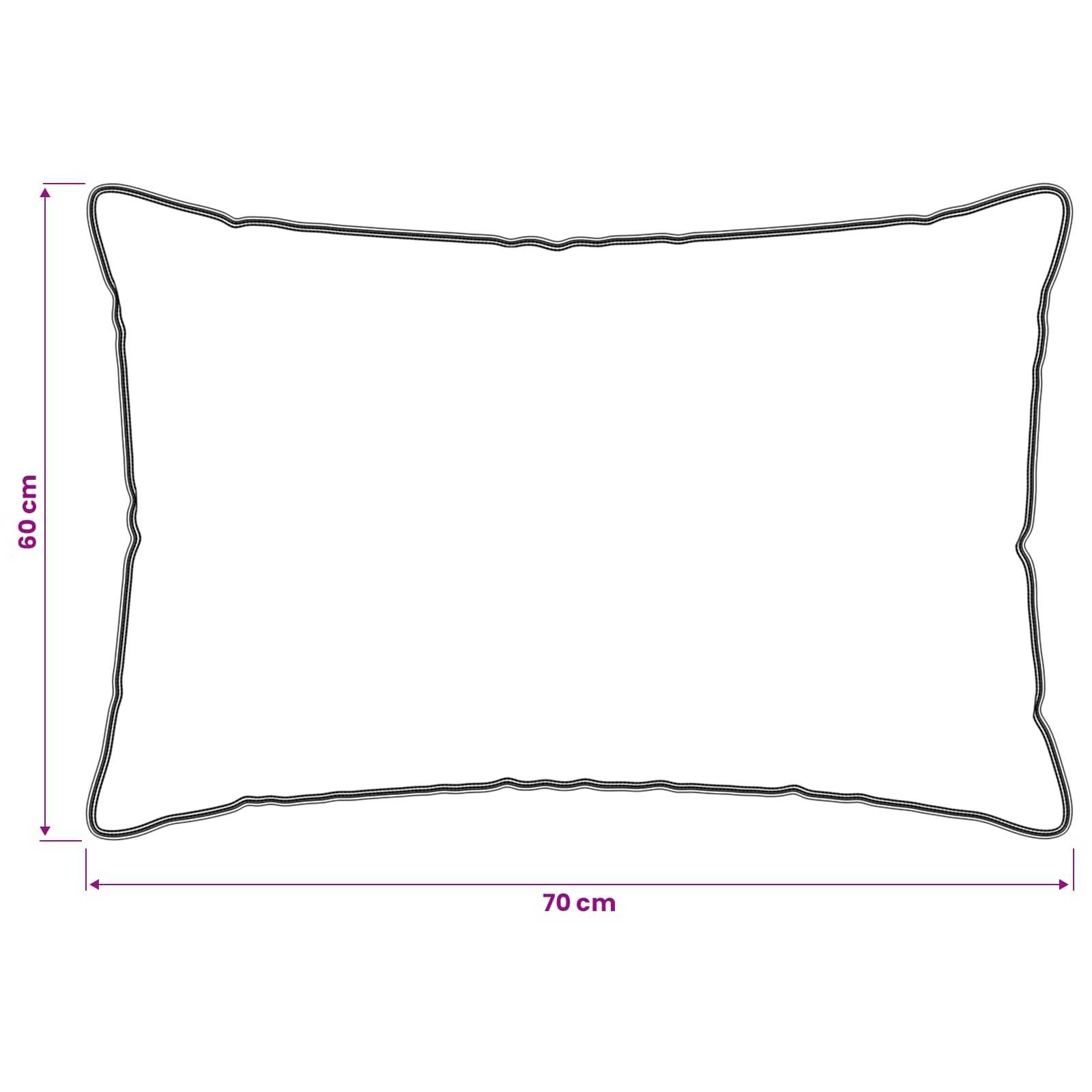 Set deka 2 kom. 155 x 220 cm Sve sezone Kapok vlakno Bež
