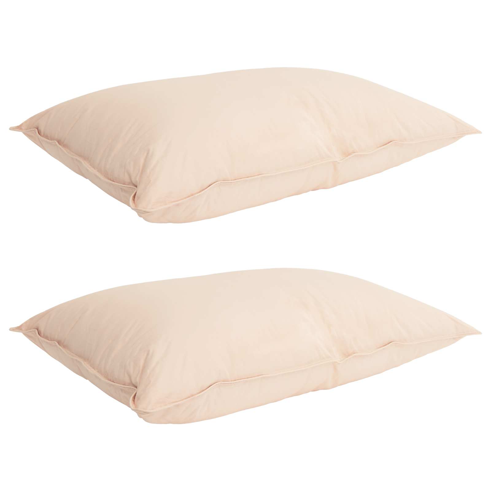 Set deka 2 kom. 240 x 220 cm Sve sezone Kapok vlakno Bež