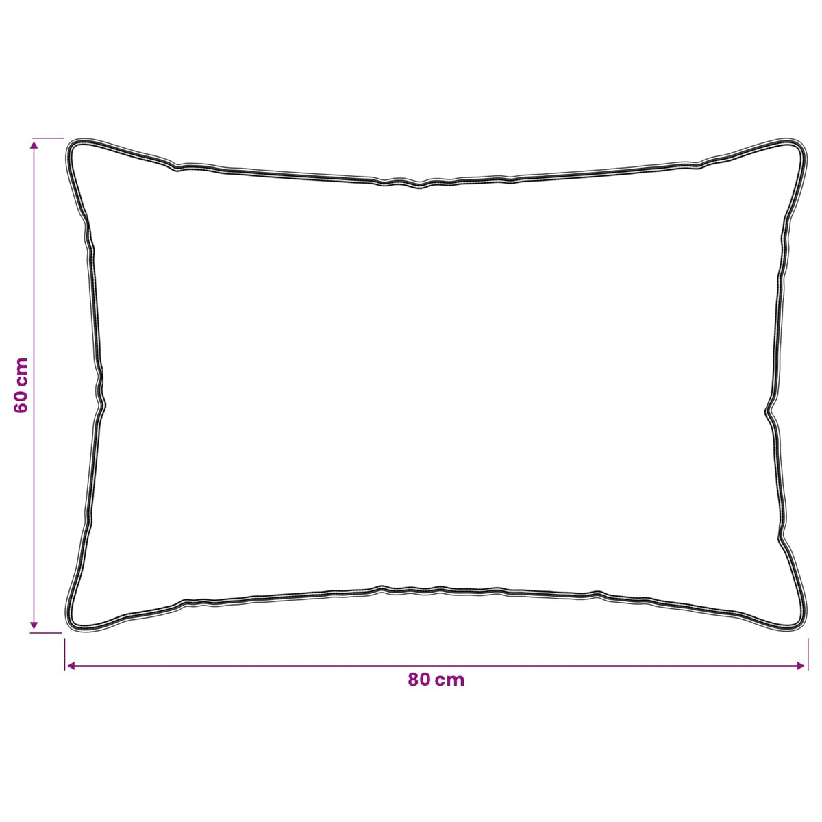 Set deka 2 kom. 260 x 240 cm Kapok i Poliester Bež