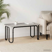 Stolić za kavu Betonska siva 100 x 50 x 45 cm Konstruirano drvo