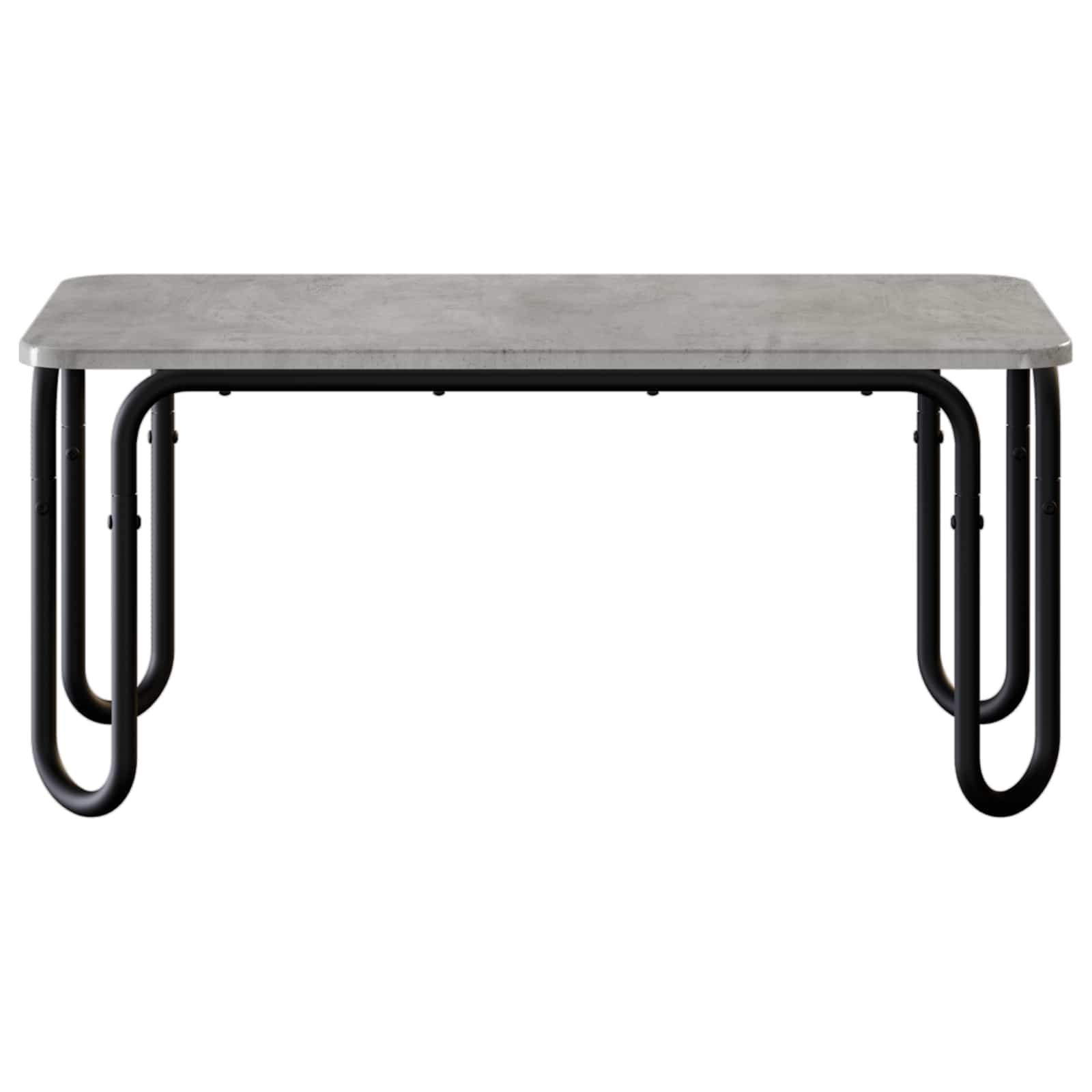 Stolić za kavu Betonska siva 100 x 50 x 45 cm Konstruirano drvo