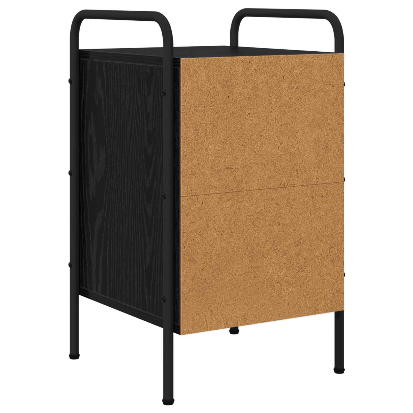 Noćni ormar Crni hrast 35 x 36,5 x 61 cm Konstruirano drvo