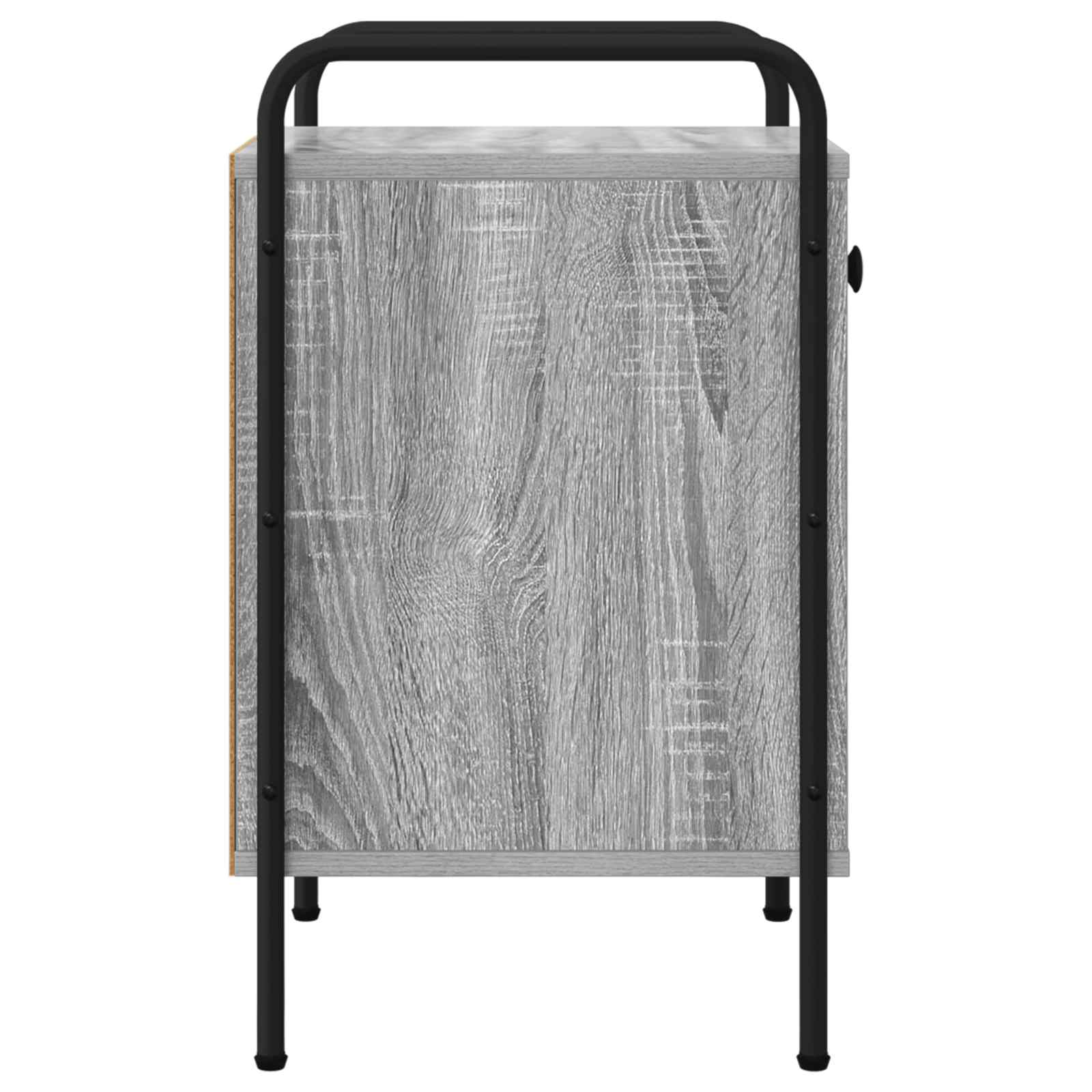 Noćni ormar Siva Sonoma 35 x 36,5 x 61 cm Konstruirano drvo