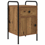 Noćni ormar Staro drvo 35 x 36,5 x 61 cm Konstruirano drvo
