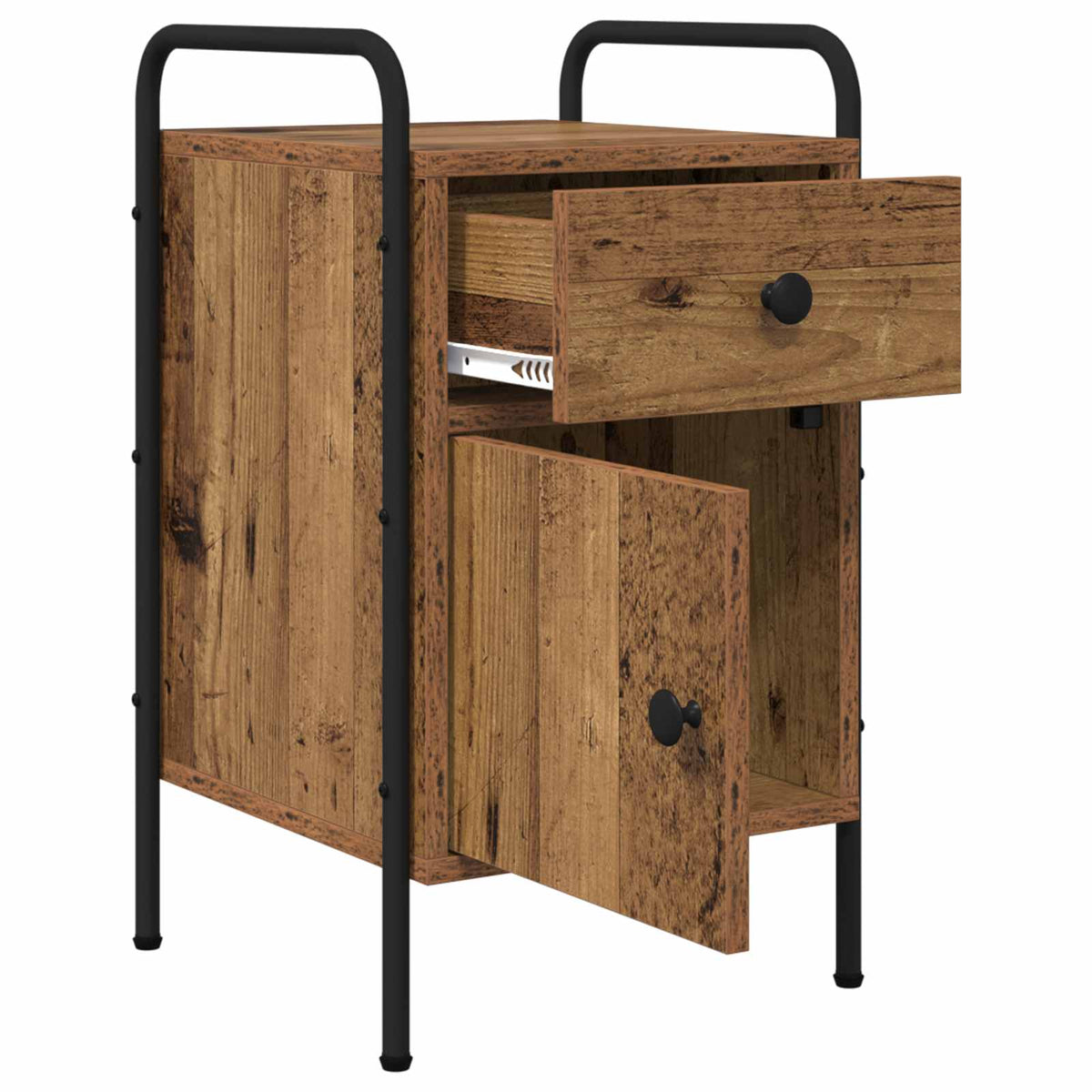 Noćni ormar Staro drvo 35 x 36,5 x 61 cm Konstruirano drvo