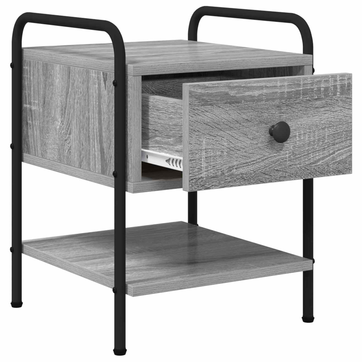 Noćni ormar Siva Sonoma 35 x 36,5 x 47 cm Konstruirano drvo