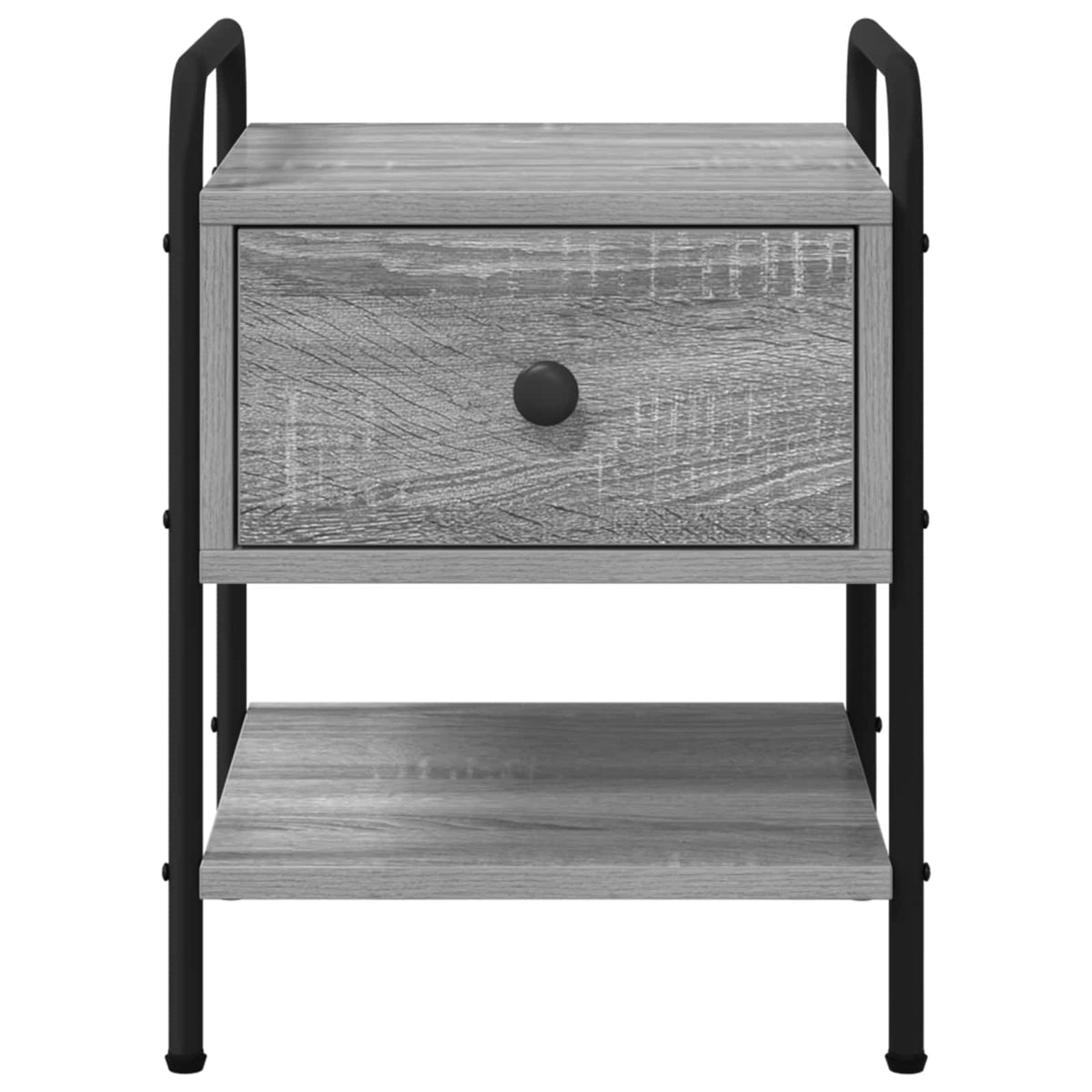 Noćni ormar 2 kom. Siva Sonoma 35 x 36,5 x 47 cm
