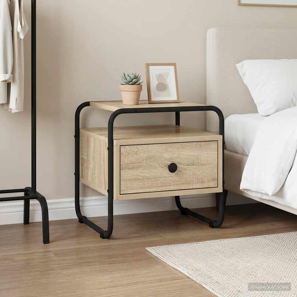 Noćni ormar Hrast sonoma 40 x 39,5 x 40 cm Konstruirano drvo