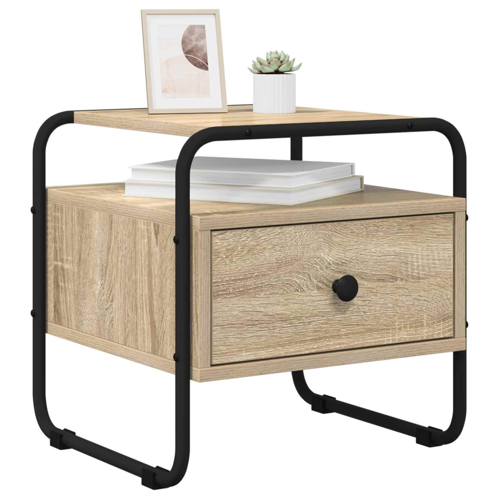 Noćni ormar Hrast sonoma 40 x 39,5 x 40 cm Konstruirano drvo