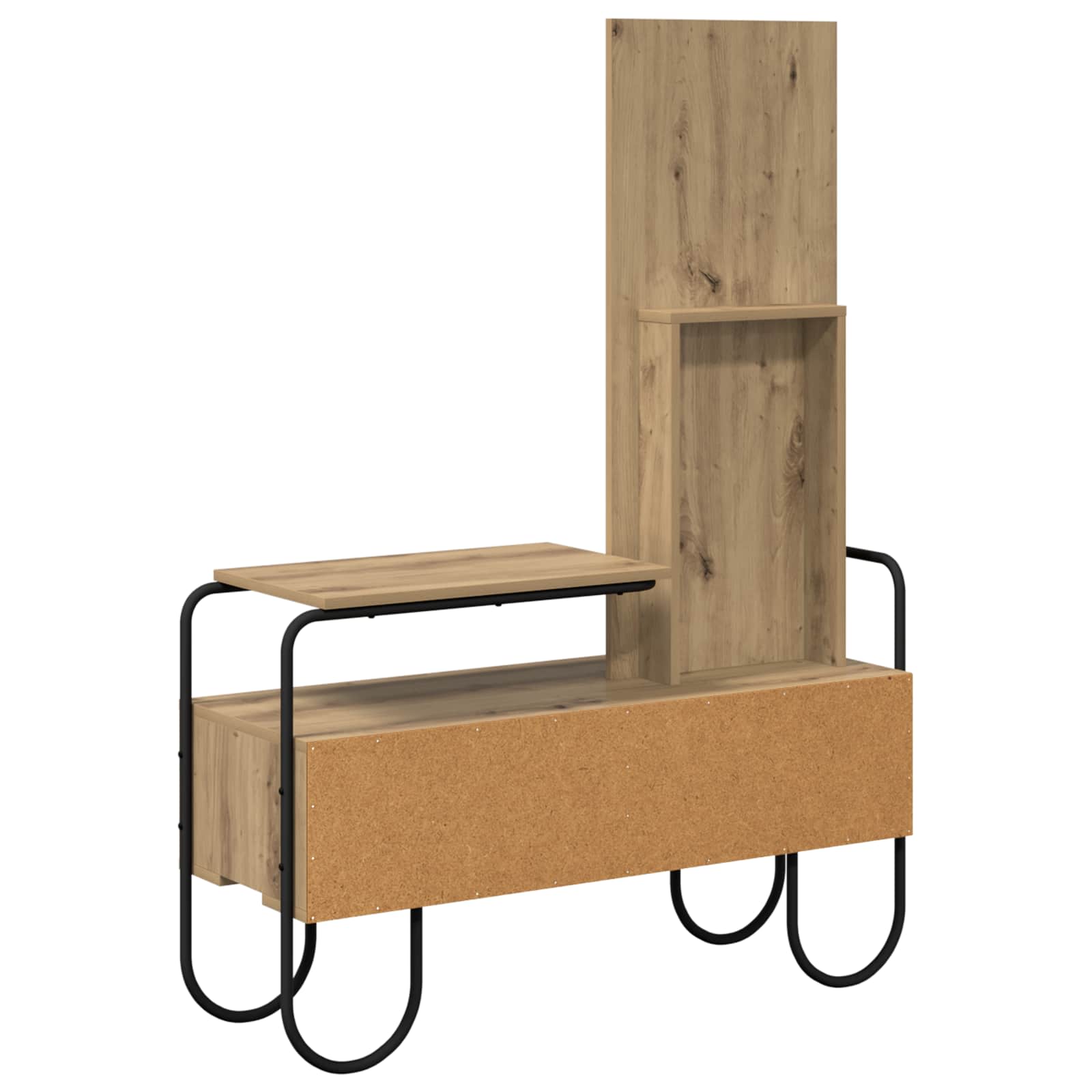 Toaletni stol Hrast artisan 100 x 36,5 x 136 cm