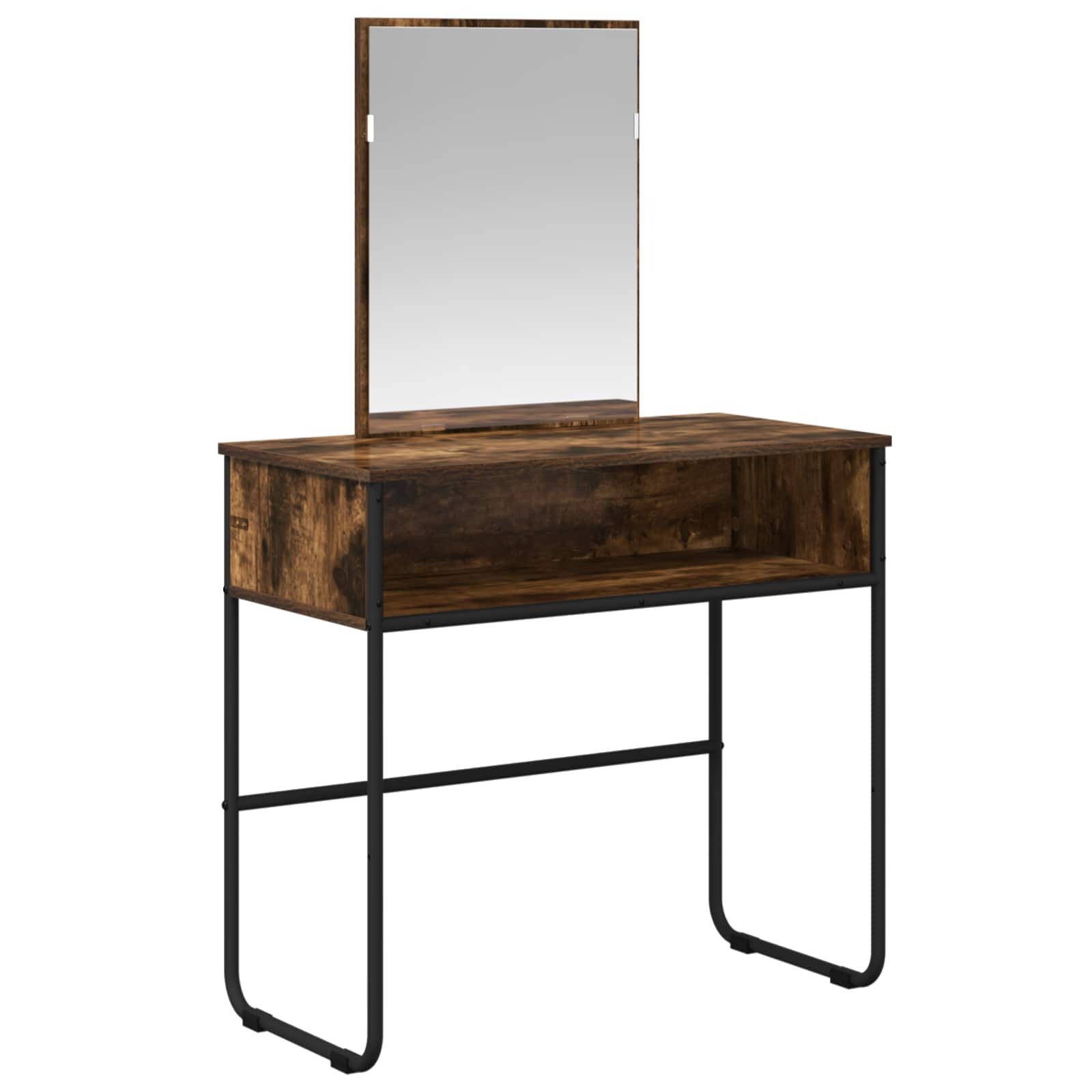 Toaletni stol Dimljeni hrast 81 x 40 x 131 cm Konstruirano drvo
