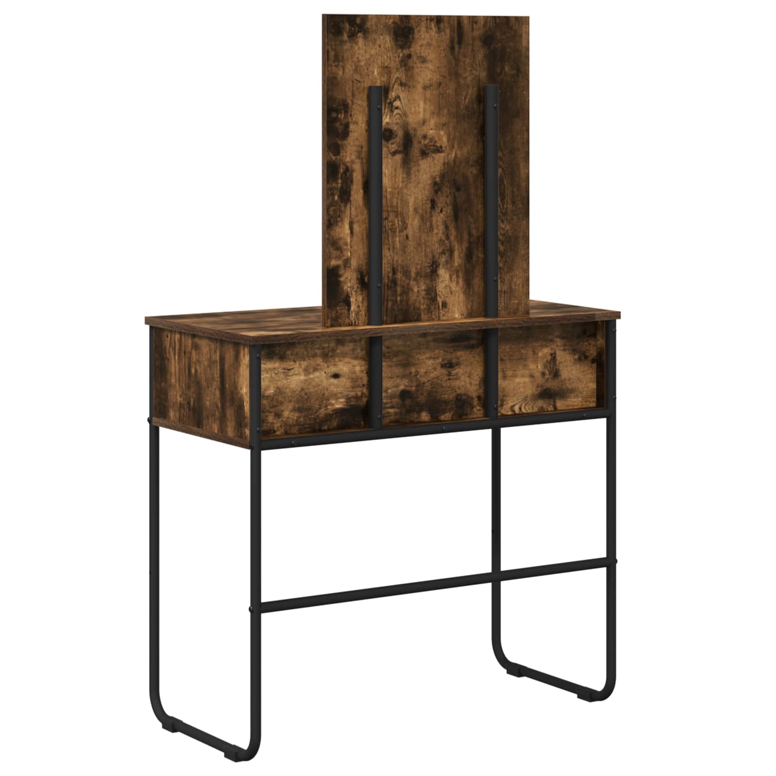 Toaletni stol Dimljeni hrast 81 x 40 x 131 cm Konstruirano drvo