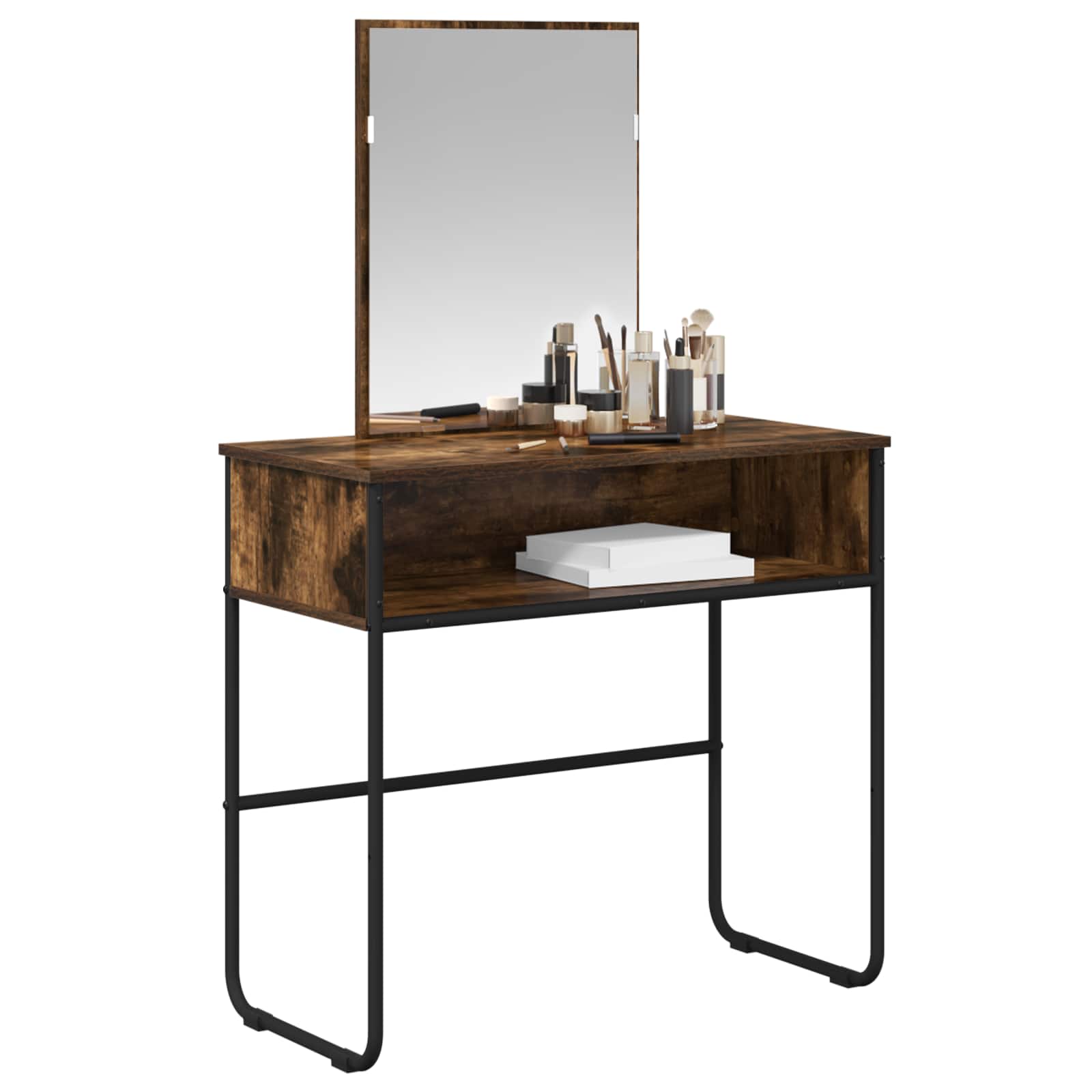 Toaletni stol Dimljeni hrast 81 x 40 x 131 cm Konstruirano drvo