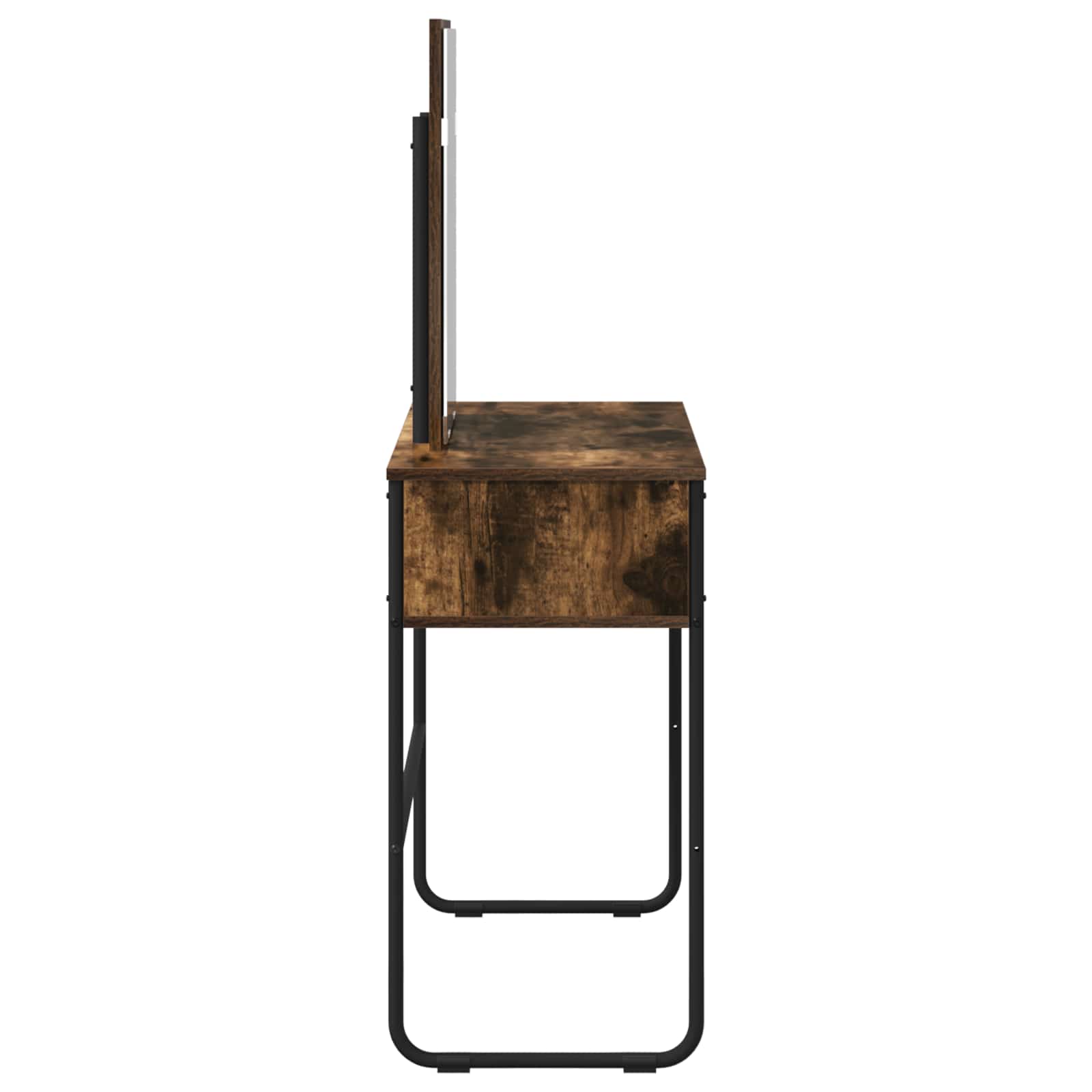 Toaletni stol Dimljeni hrast 81 x 40 x 131 cm Konstruirano drvo