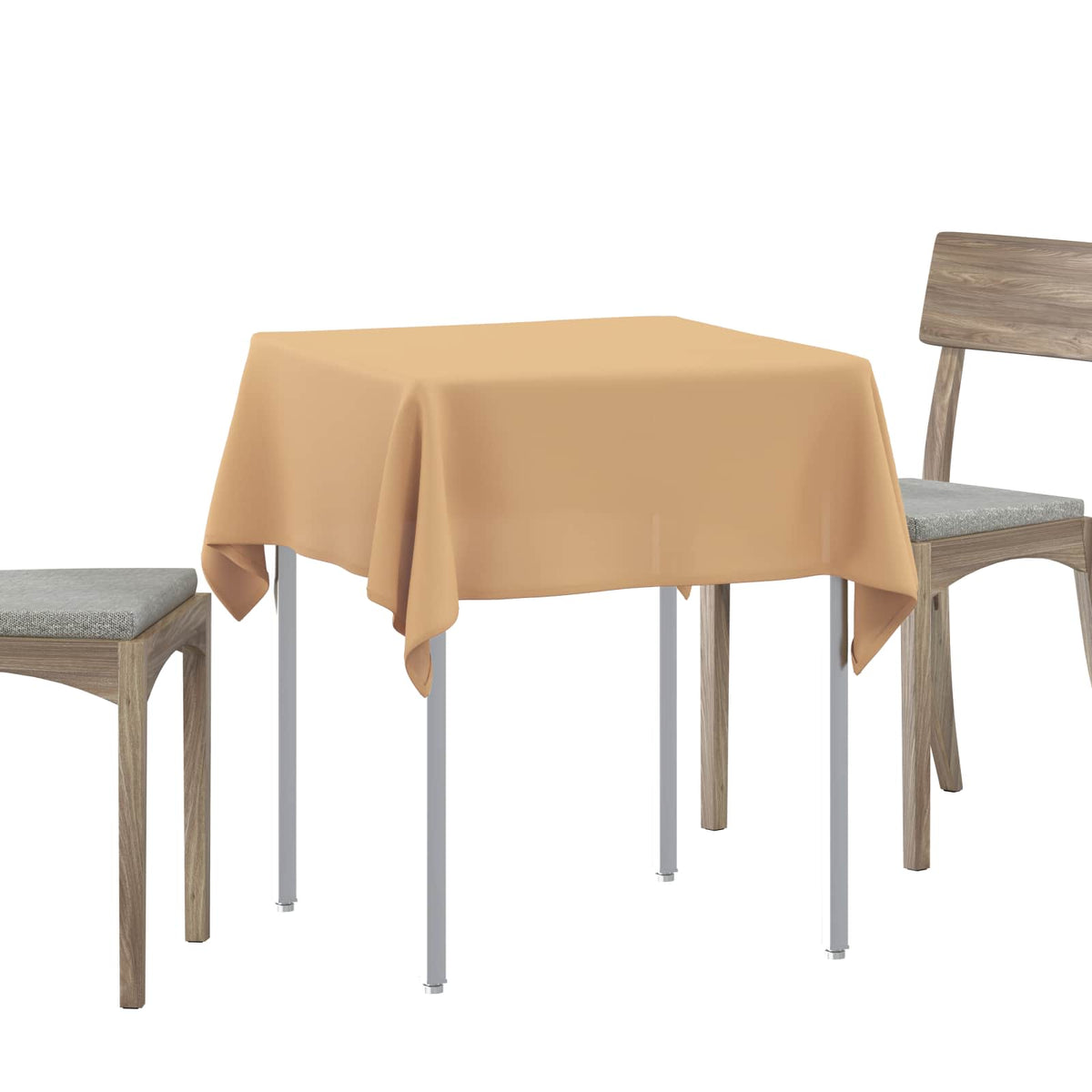 Tkanina za stol Četvrtasti Bež 90 x 90 cm Poliester