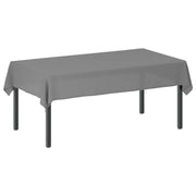 Tkanina za stol 5 kom. Svjetlosiva 140 x 200 cm Poliester